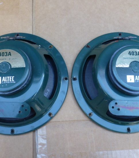Altec 403A 8″　Speakers　￥Sold out!!